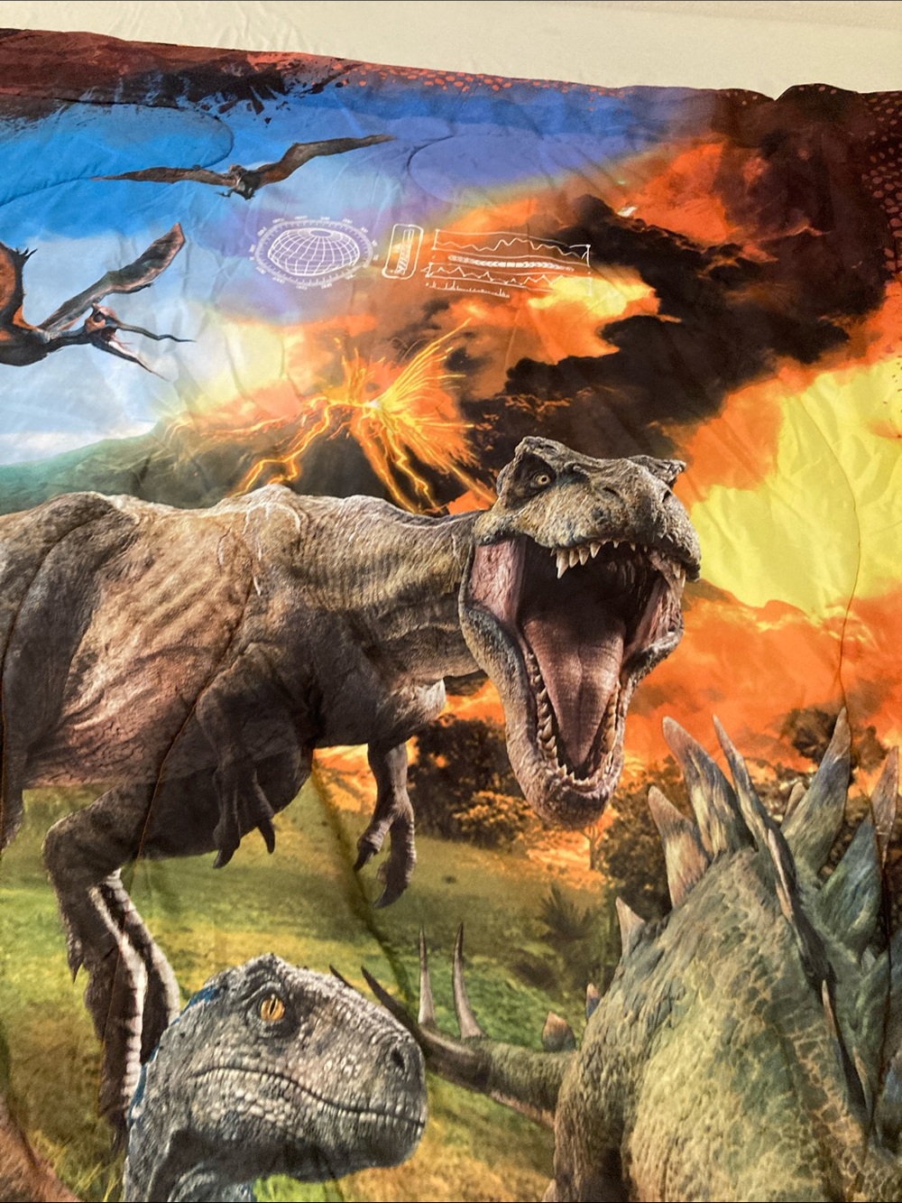 5 piece Jurassic world FULL bed set